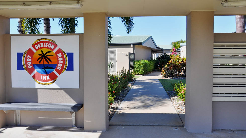 Port Denison Motor Inn is located directly adjacent to the main Front Beach of Bowen - motel accommodation